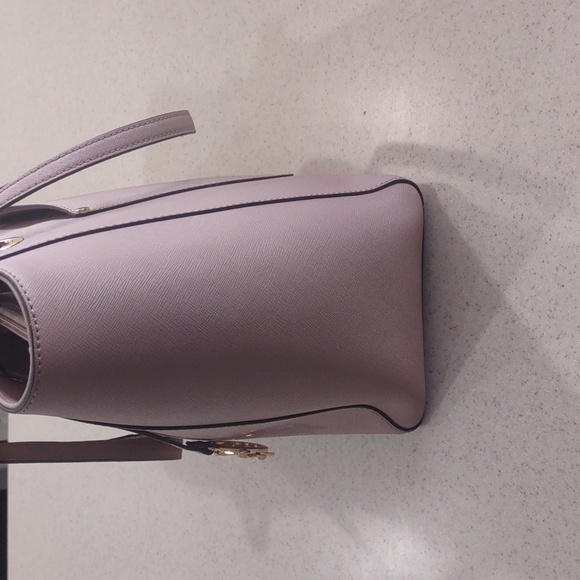 Michael Kors MK Saffiano Leather Tote in Dark Fawn Color RARE FIND! - Picture 11 of 16